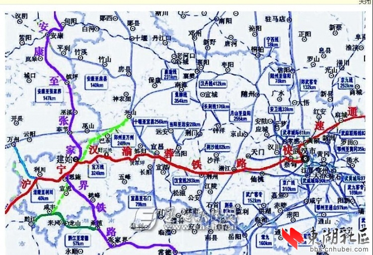 恩施日报 12月15日就有湖北铁路规划图