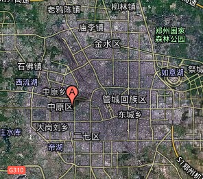 谷歌卫星地图(成都).2011空中5公里!图片