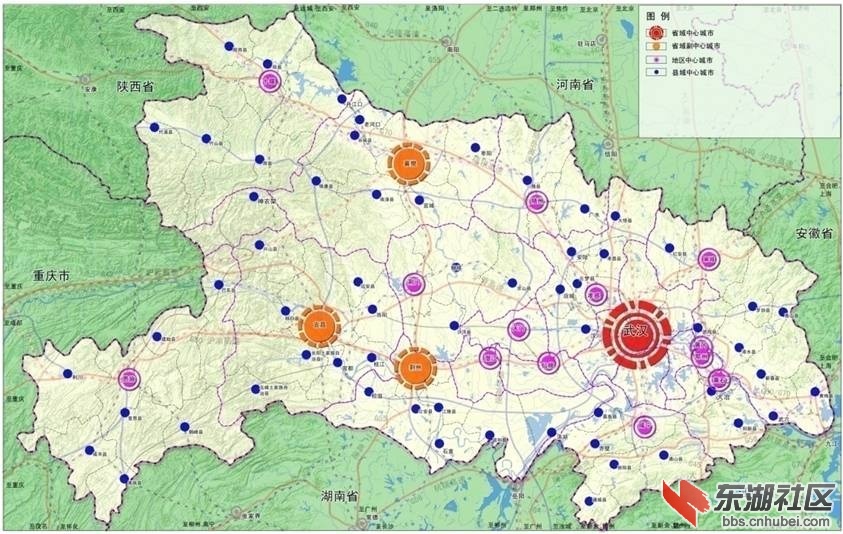 湖北城镇规划-襄阳,宜昌,荆州,黄石一个方阵(20