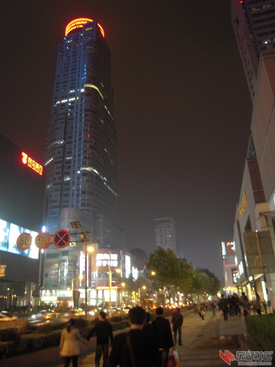 南京新街口夜景几张