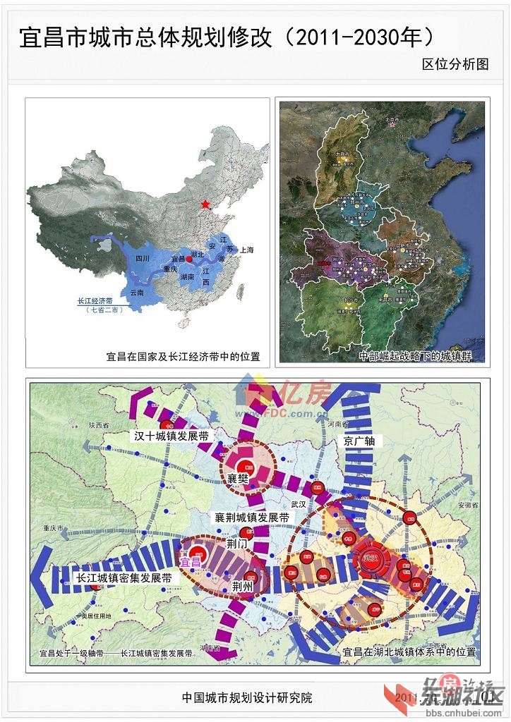 宜昌最新城市总体规划修编(2011——2030)图