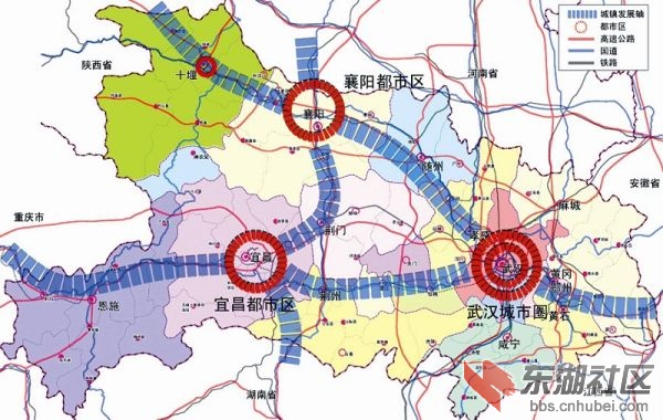 2011-2030年总体规划图中,麻城居然规划成地级市了