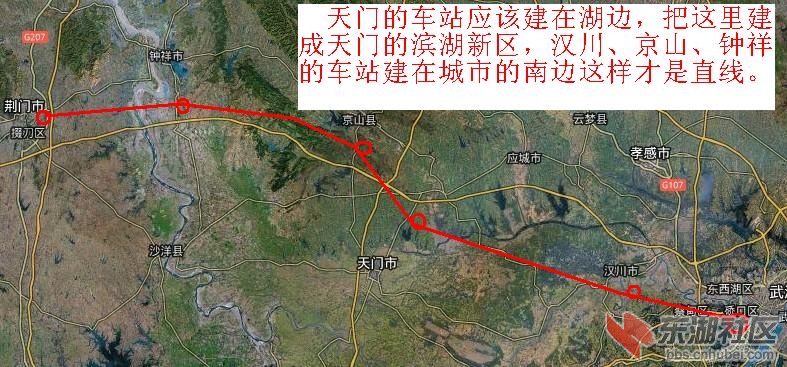 为什么不建武汉-汉川-天门-京山-钟祥-荆门的城际铁路