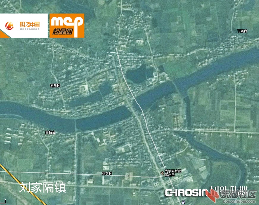 汉川各乡镇卫星地图,看谁最大! chaosin media 超新传媒图片