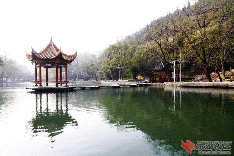 冬日文明湖 荆门论坛 东湖社区 荆楚网