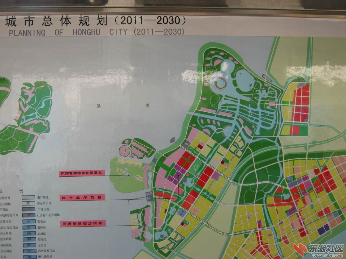 最新2011-2030洪湖城市规则图 - 荆州论坛 - 东湖社区