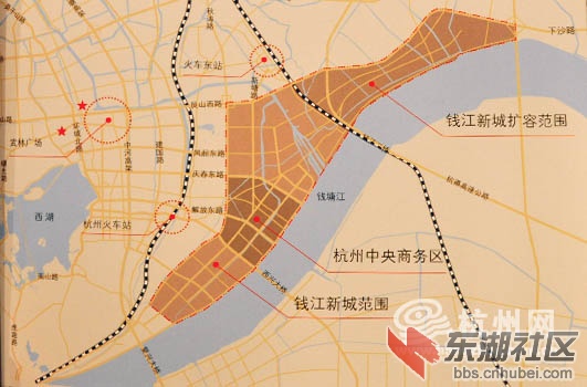 杭州钱江新城cbd和市民中心广场(多图),要正视差距