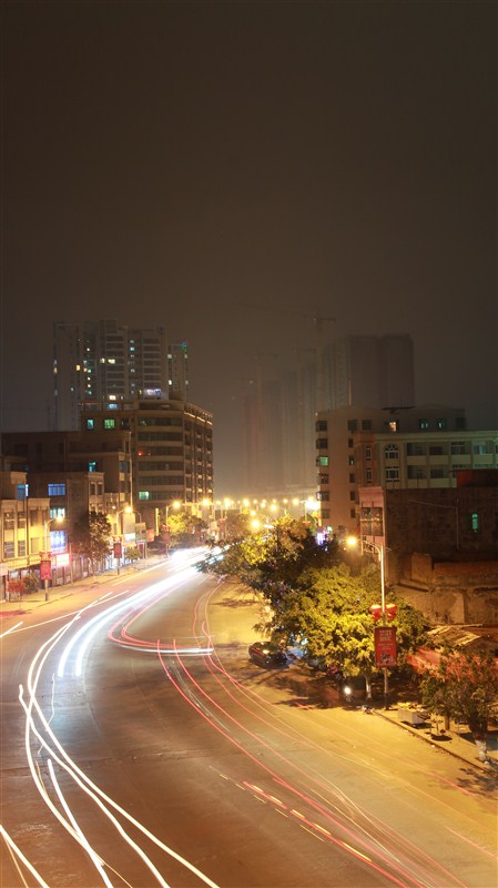 延时拍摄雷州夜景