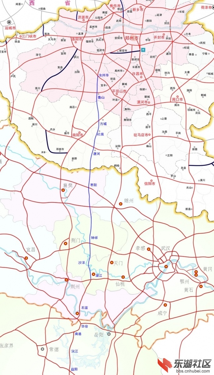 转:建设方城—枣阳高速公路,构建中部大通道