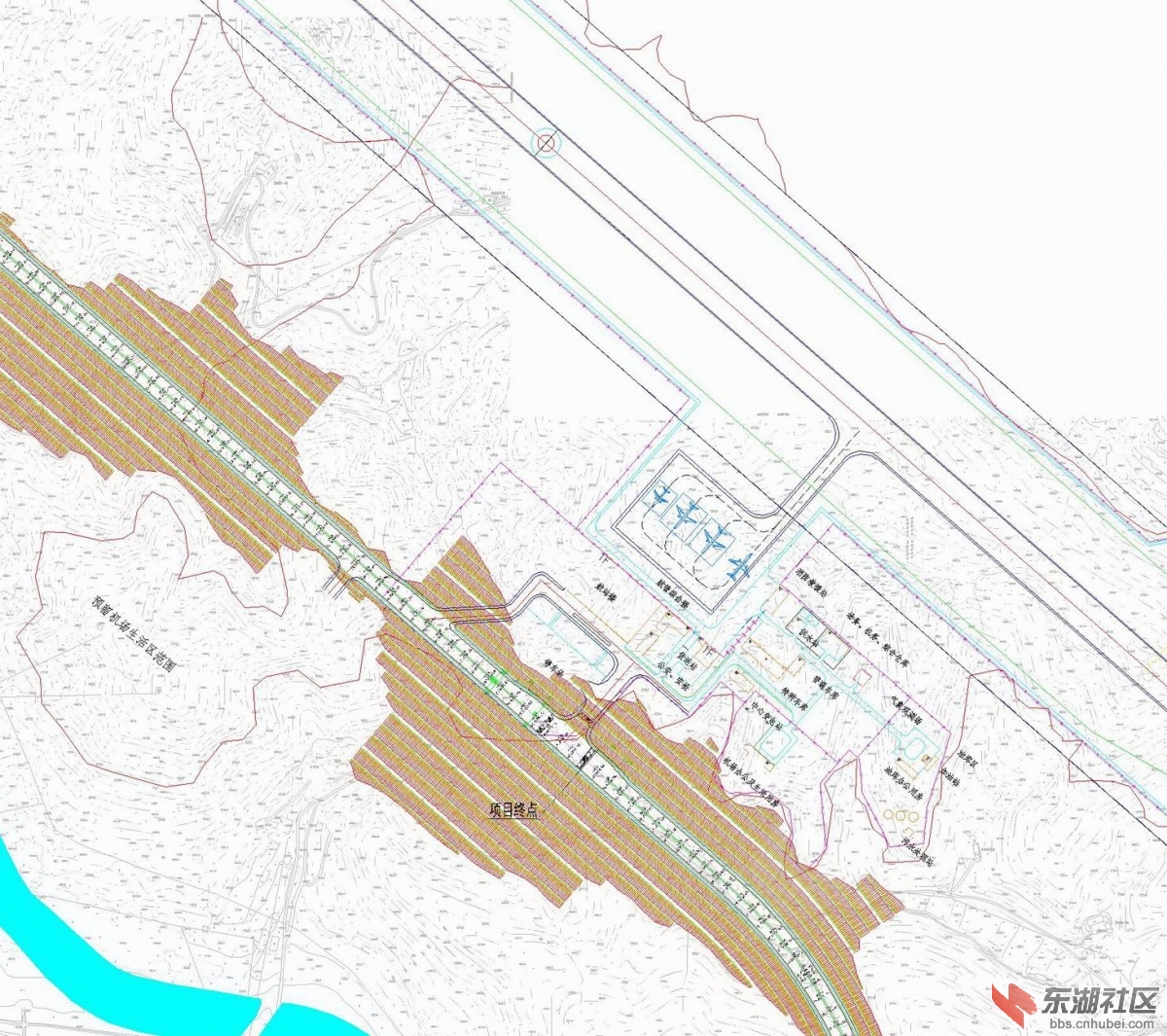 机场路东段道路工程规划图 - 十堰论坛 - 东湖社区