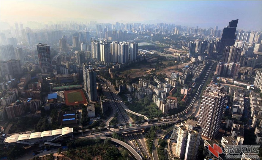 转贴几张重庆航拍高清图