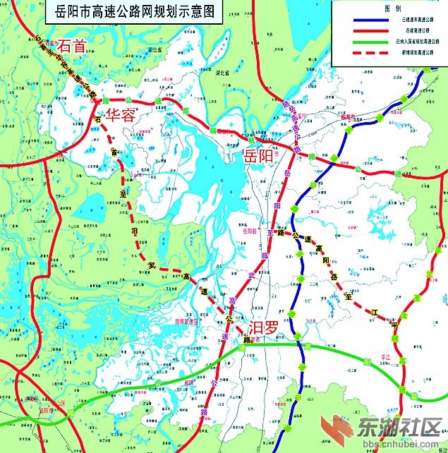 湖南规划石首至汨罗高速公路