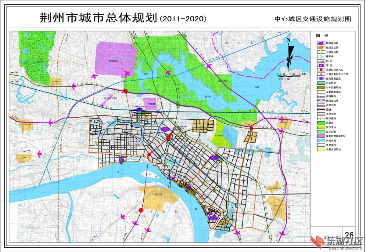 蒙西华中铁路荆州规划