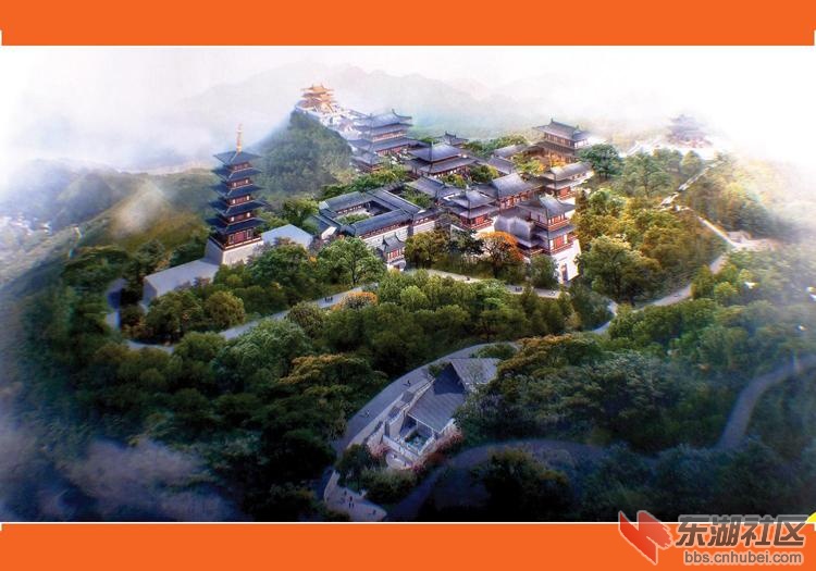 大洪山风景名胜区大慈恩寺佛足阁楹联征求意见启事 随州论坛 东湖