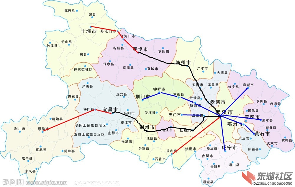 湖北民生城际铁路全省迈入市实现1.5小时交通圈