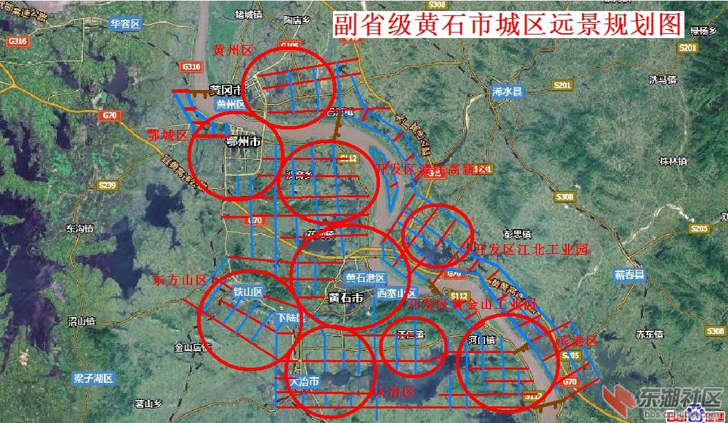 黄石市拟合并鄂州黄冈升格为副省级(附行政区划图)