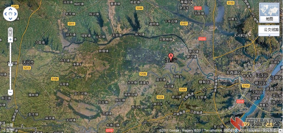 汉川地图照片图片