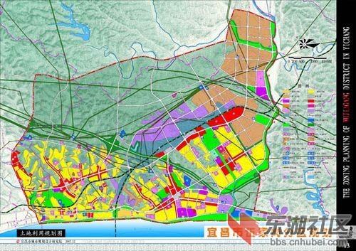 宜昌市伍家区规划图