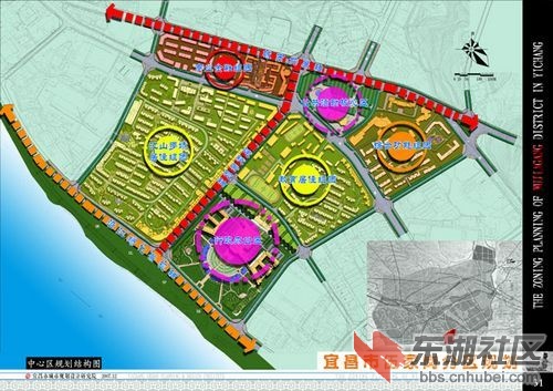 宜昌市伍家区规划图