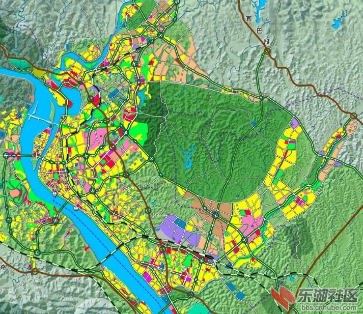 《宜昌城市总体规划(2011-2030年》公示公告 宜昌论坛 东湖社区