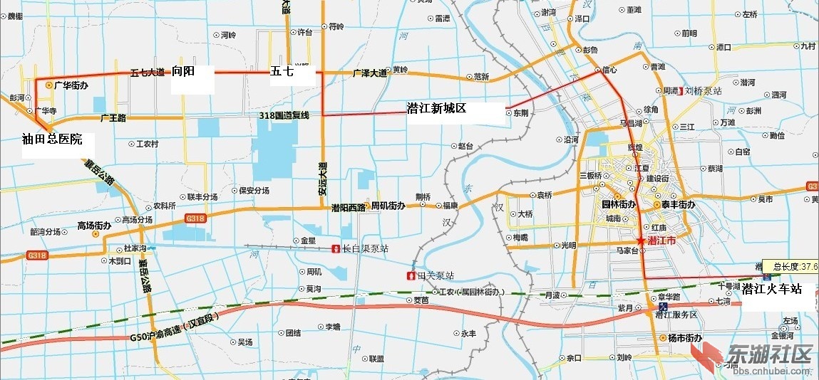 潜江公交畅想图