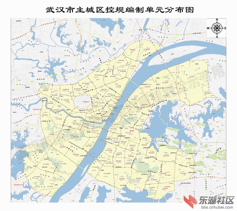 武汉市主城区人口_武汉市城市总体规划图(2005—2020)-武汉城市规划与房地产发(3)