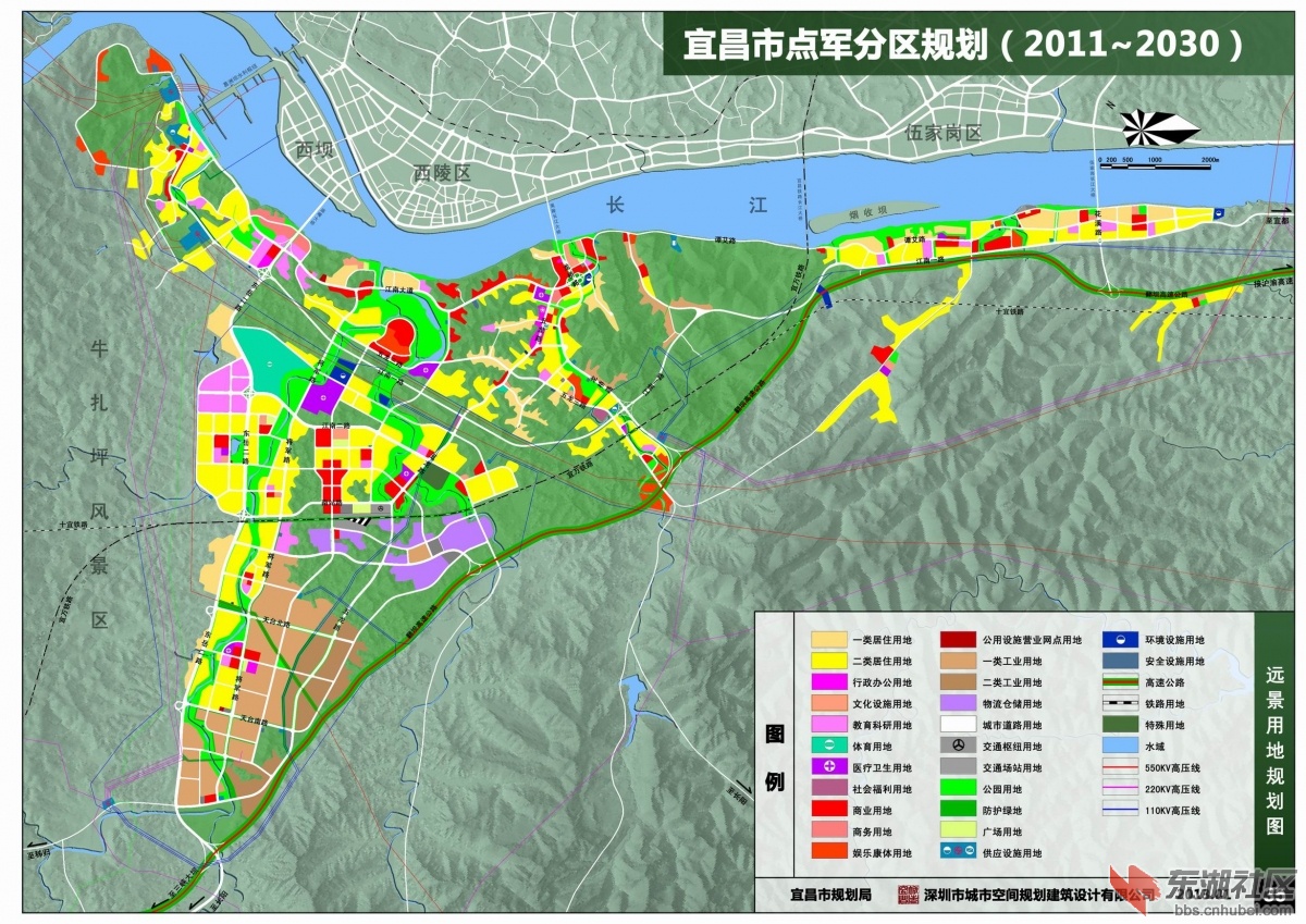 宜昌市点军分区规划20112030详细图文发布