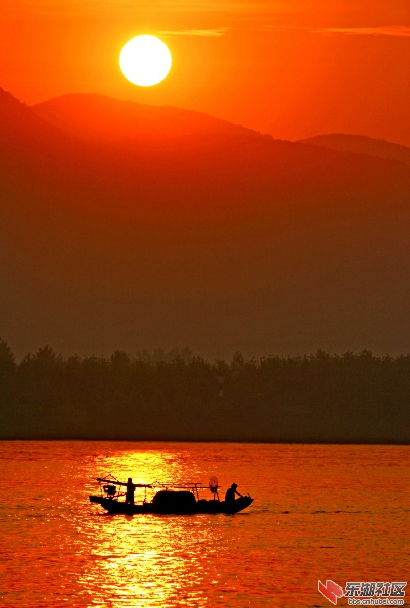 夕阳晚照