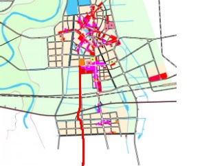 潜江经济开发区南部片区市政规划及袁光大道施工