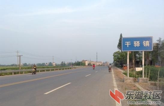 荷沙线天门东段一级公路已修好图