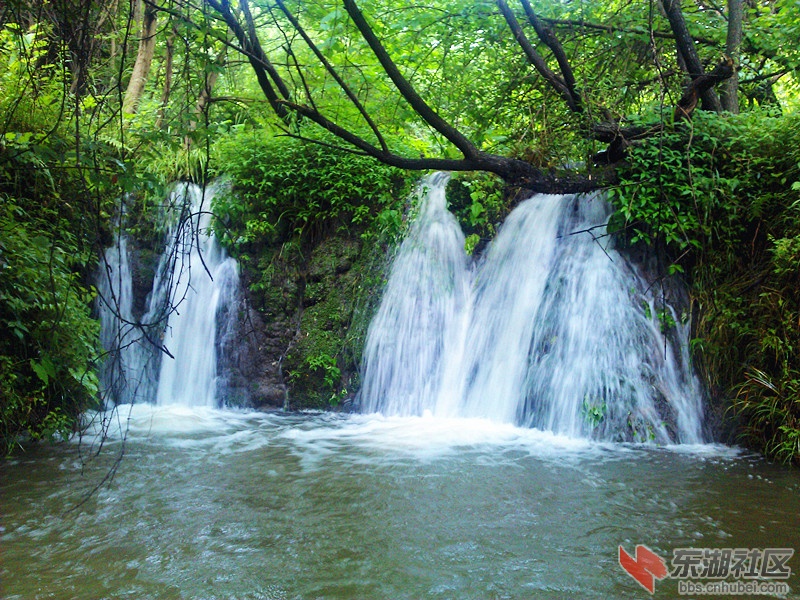 发几张pp京山天河风景区