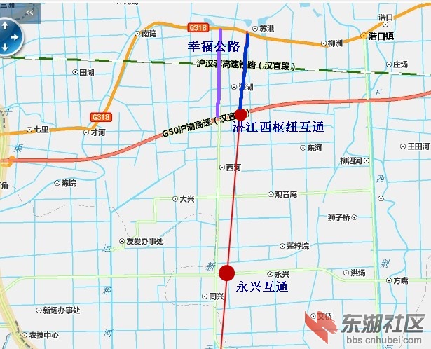 全省交通重点项目潜石高速公路潜江段建设启动