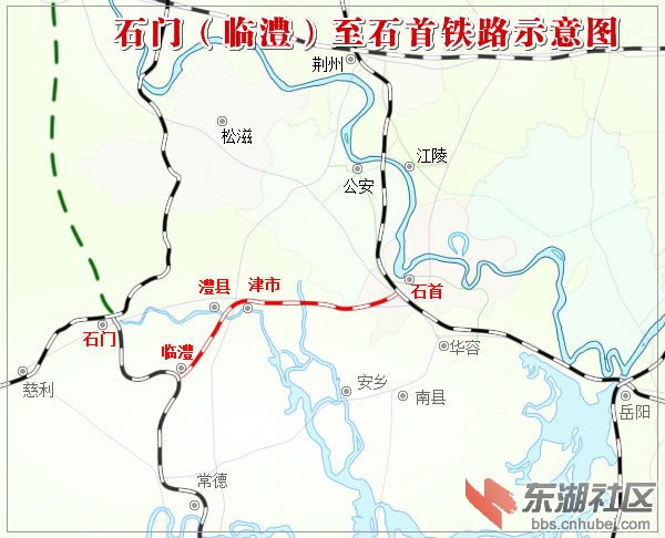 荆常铁路经过石首-请荆州网友支持石首铁路建设