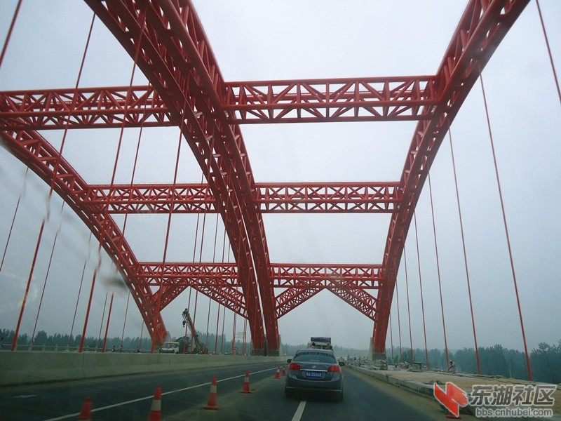 襄阳为什么不搞这种钢管混凝土系杆拱桥焦枝铁路跨线桥.