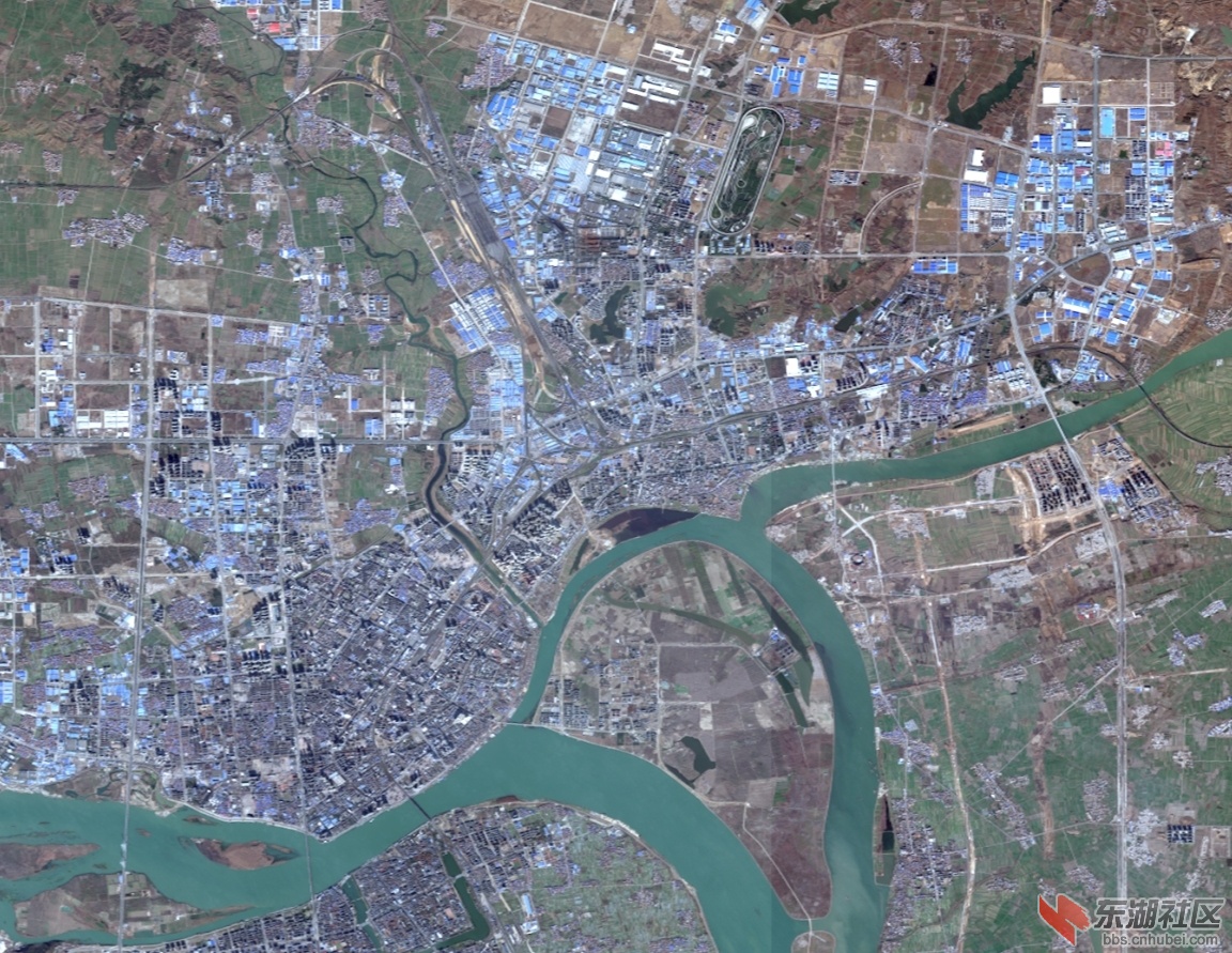 襄阳最新卫星地图 2013.12.09图片