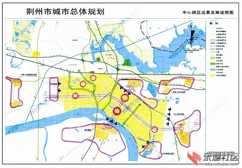 湖北沿江j经济带分布及城市规划-中部崛起