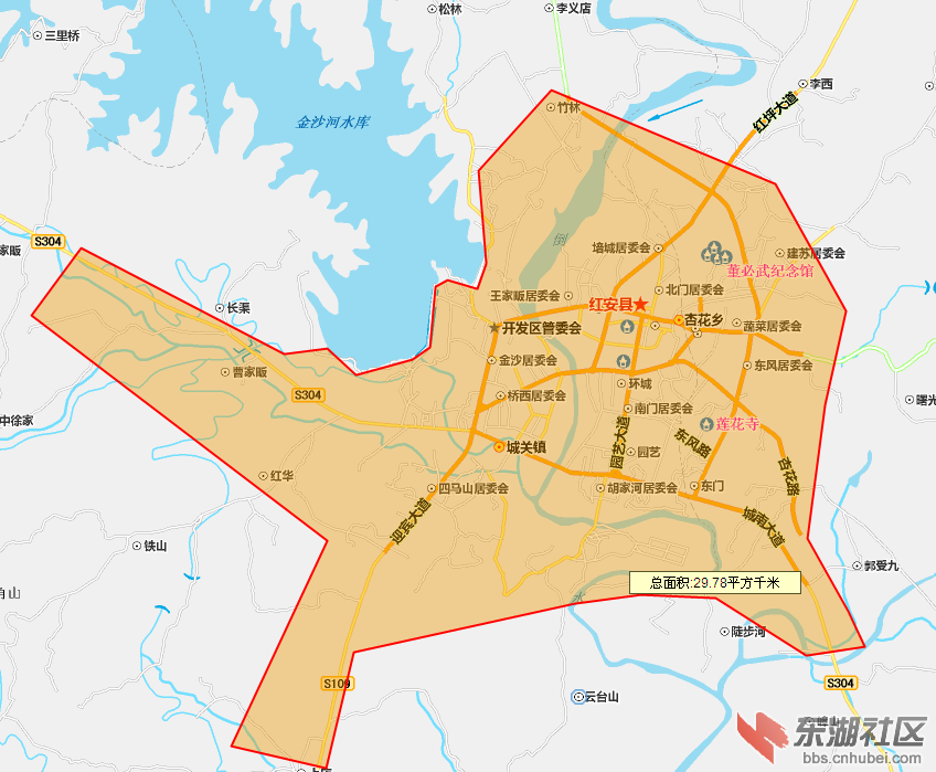 2013年麻城及周边城市新版卫星地图