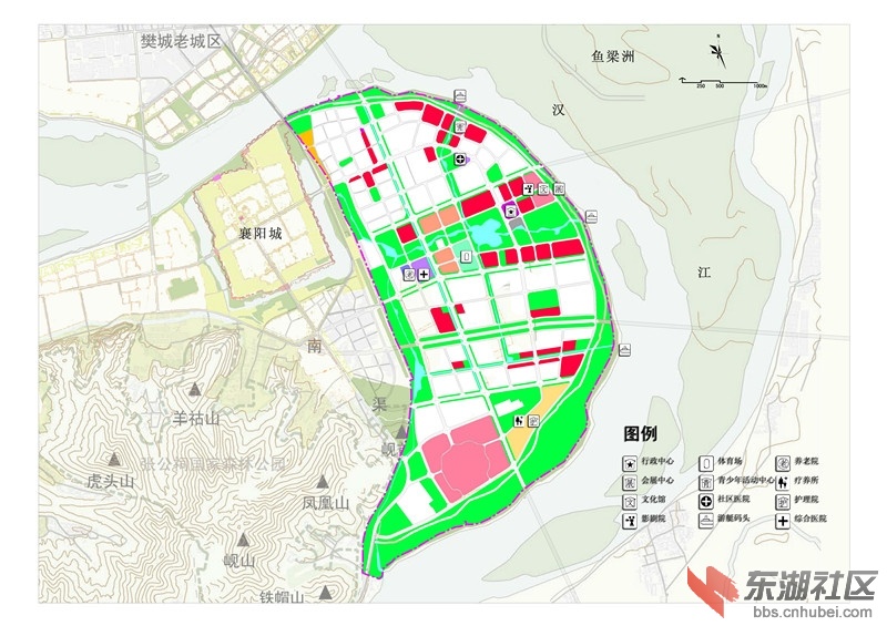 庞公新区规划图 - 襄阳论坛 - 东湖社区 - 荆楚网