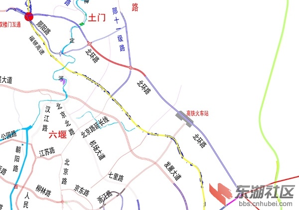 十堰高铁站站前路即将启动