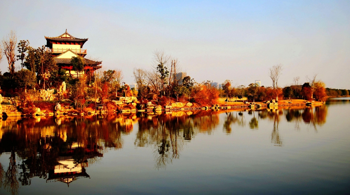 遗爱湖风景