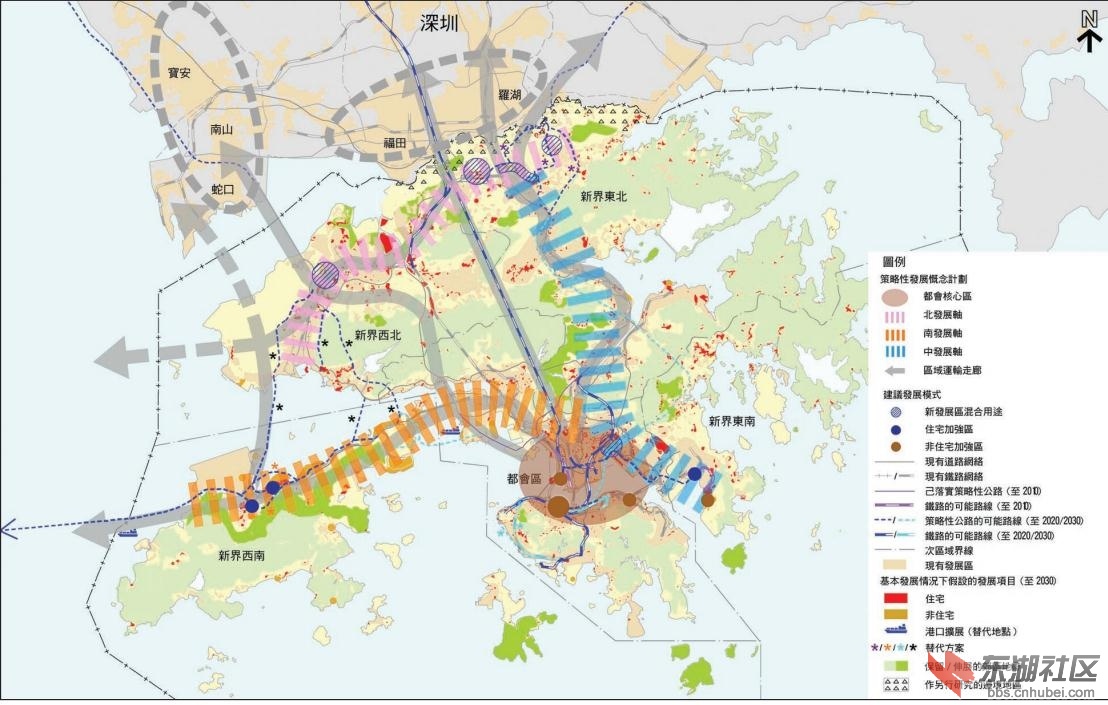 看了香港2030规划,提出取代东京及珠三角亚洲第一圈规划!