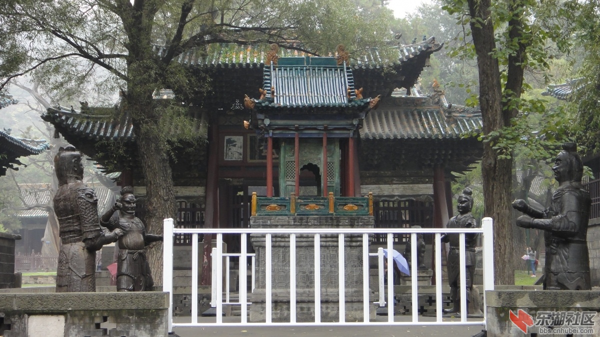 晋祠三绝值得一看.难老泉,古柏,仕女彩绘