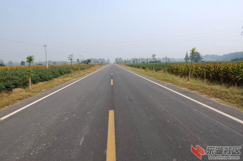 (公路组图集锦)畅通无阻的汉宜高铁仙桃连接线公路