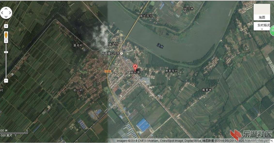 汉川各乡镇谷歌地图