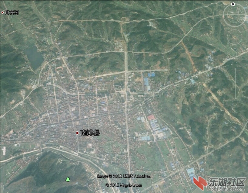 2014-12-05南漳最新卫星地图高清版 - 襄阳论坛图片