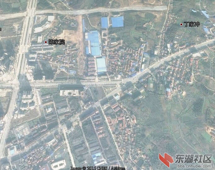 2014-12-05南漳最新卫星地图高清版 - 襄阳论坛图片