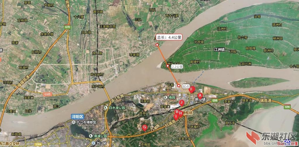 长江三桥位置 卫星地图图片