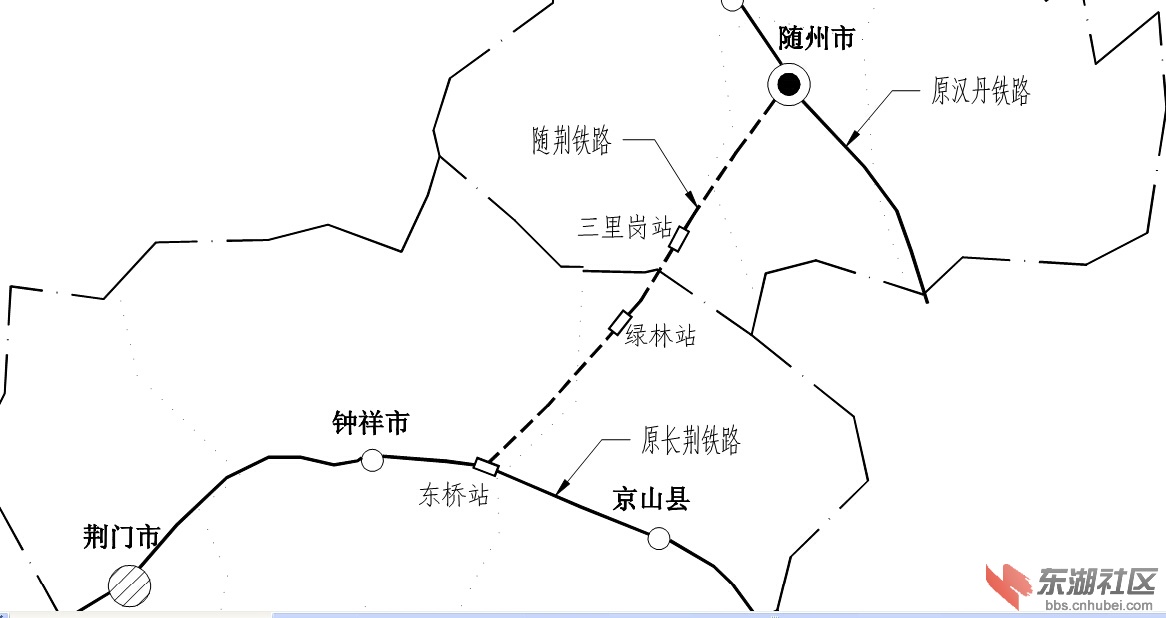 月益铁路湖北规划