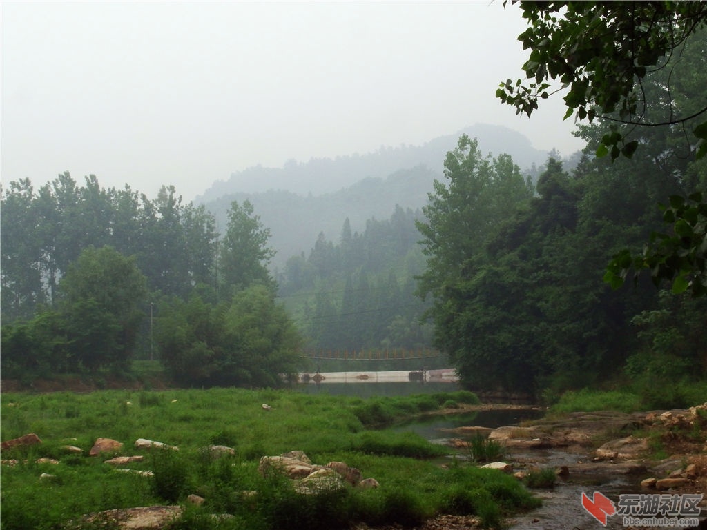 谷城 五山 堰河