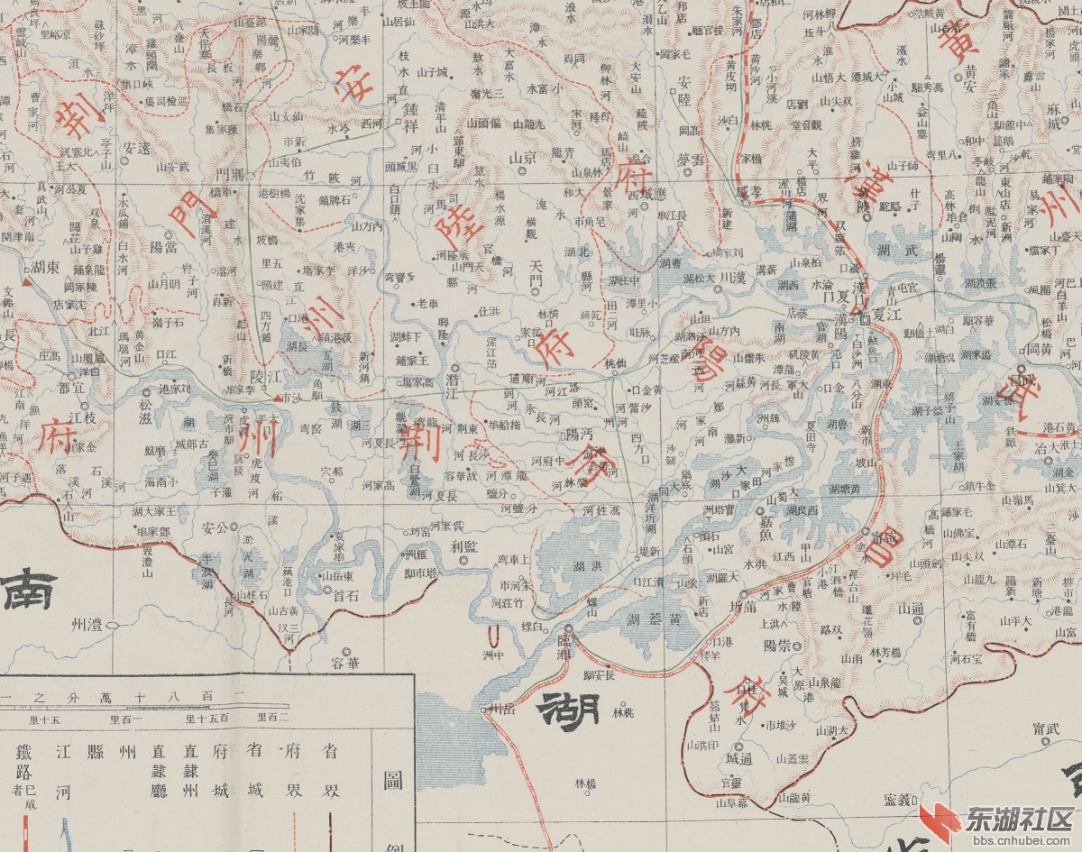 [大放送]湖北古旧地图欣赏,欢迎各方诸侯